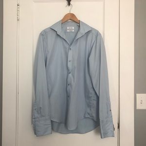 Calvin Klein slim fit French cuff button down